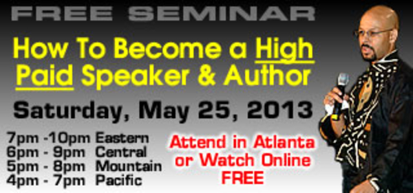 How To Become a High Paid Speaker and Author