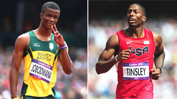 JSU's Jobodwana / Tinsley at IAAF World Championship