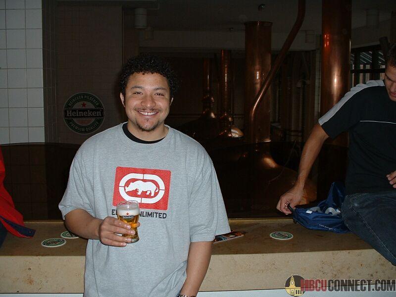 Me in Amsterdam - Heineken Brewery