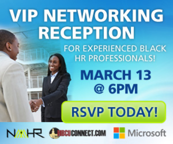 Microsoft & HBCU Connect Host VIP Event for Black HR Professionals in D.C. in March!