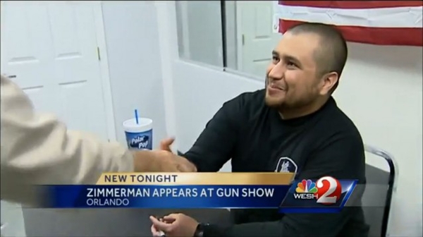 George Zimmerman Signs Autographs At A Florida Gun Show?