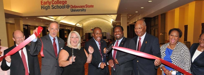 Hornets News: The Early College High School Ribbon Cutting Held by DSU