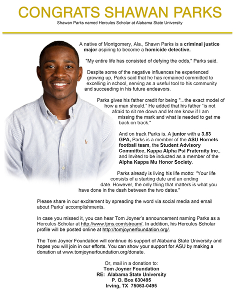 Tom Joyner Foundation Gives Away $1,500 Scholarship