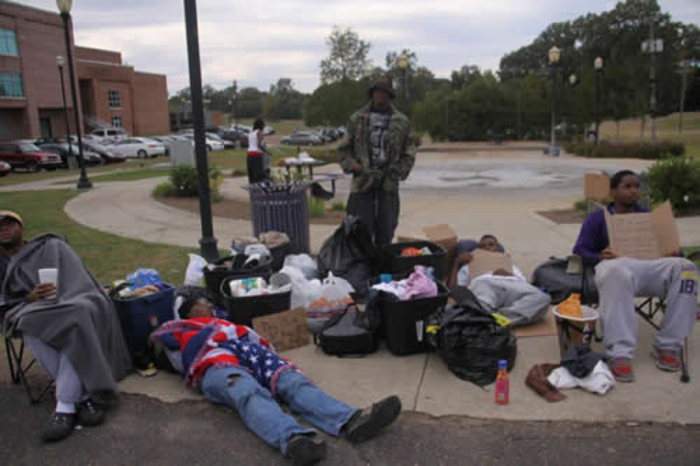 Alpha Phi Alpha Fraternity, Inc. gives to the poor