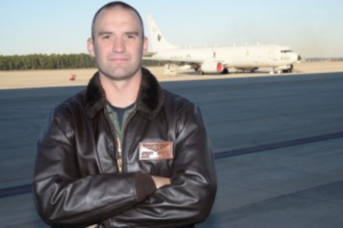 Navy Chief Petty Officer Jeremy McAfee, of Columbus, Ohio, serves with Patrol Squadron Sixteen