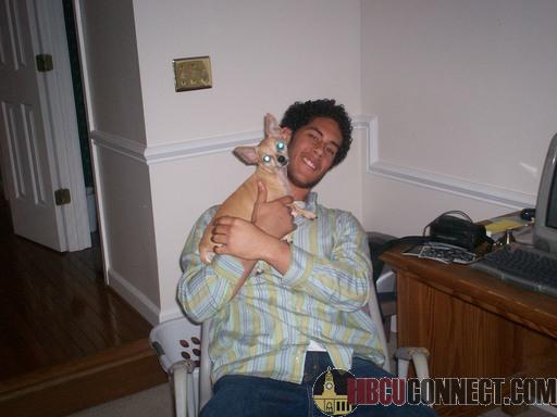 real men like cute dogs