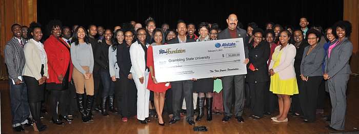 Tom Joyner Foundation and Allstate Give Away 50 Scholarships to Students at Grambling University