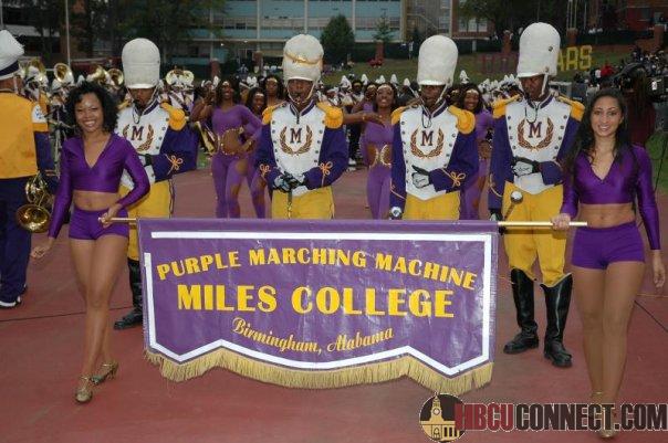 Miles College Purple Marching Machine