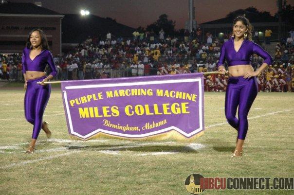 Miles College Purple Marching Machine