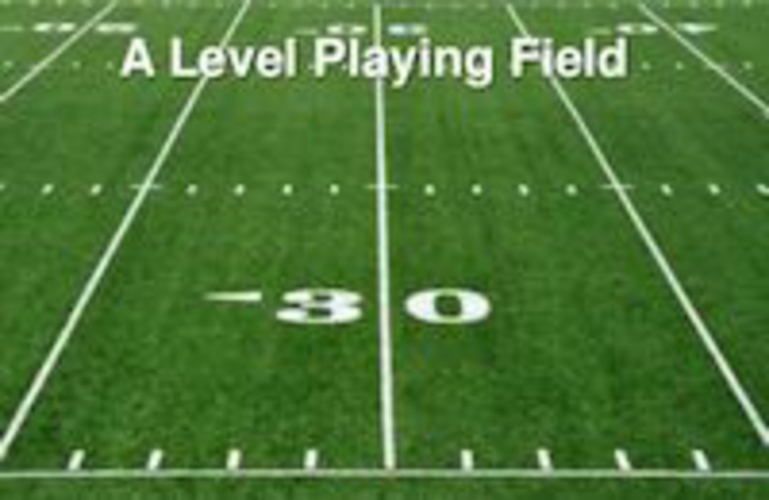 How To Compete When The Playing Field Is Not Level