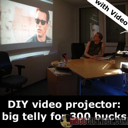 Build Your own CPU Projector for under $300