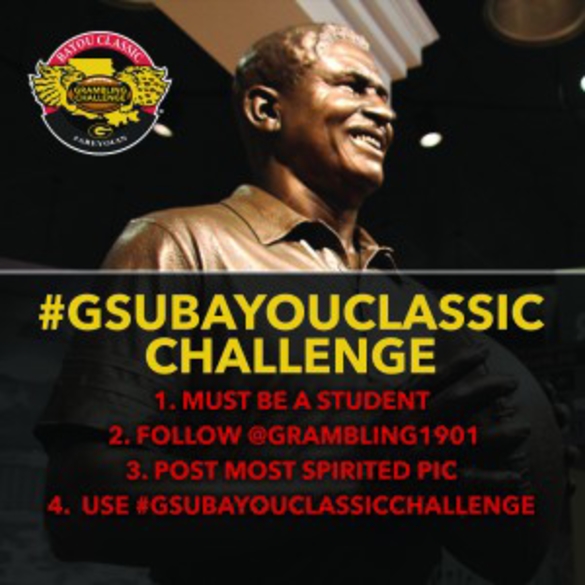 Show Your Game Face at the GSU Bayou Classic Challenge!