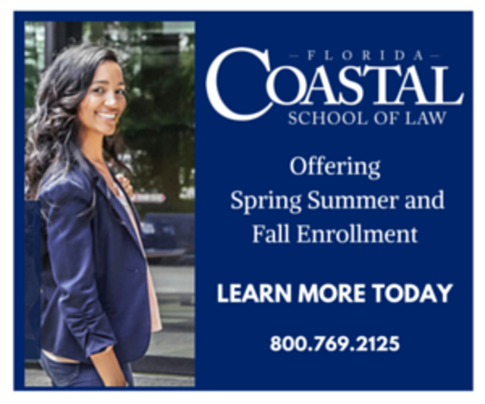 Looking to Study Law?  New $10,000 Scholarship to Attend Florida Coastal Law School!