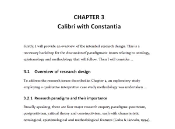 What font should I choose for my thesis?