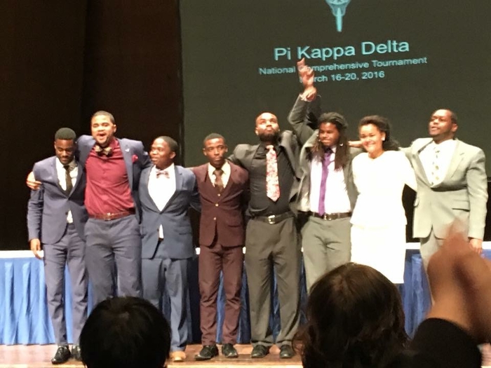 DEBATE TEAM KEEPS EYE ON PRIZE, CLAIMS NATIONAL CHAMPIONSHIP