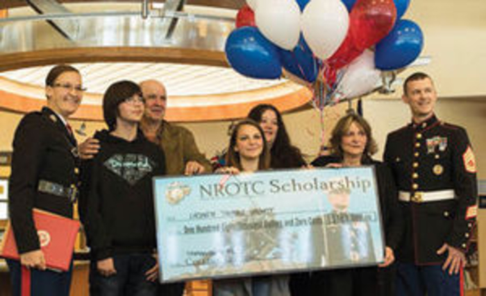 CHS senior wins top Marine Corps scholarship