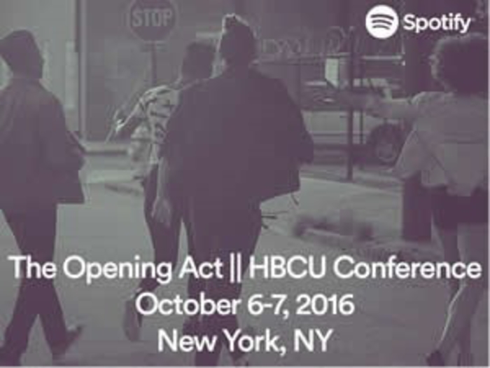 Spotify Hosting Conference for HBCU Students - All Expenses Paid - Register Today!
