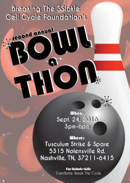 Break The Cycle Sickle Cell Bowl-A-Thon Fundraiser 