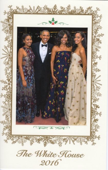 ~The White House 2016~ #TheObamas #FinalHolidayPhoto