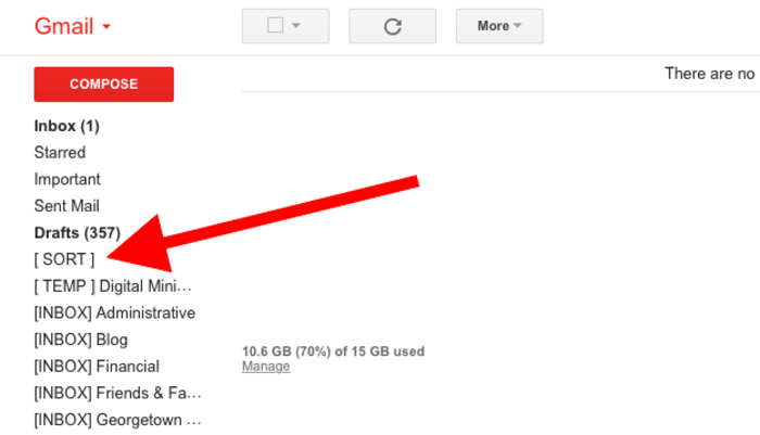The Life-Changing Magic of the Inbox Sort Folder