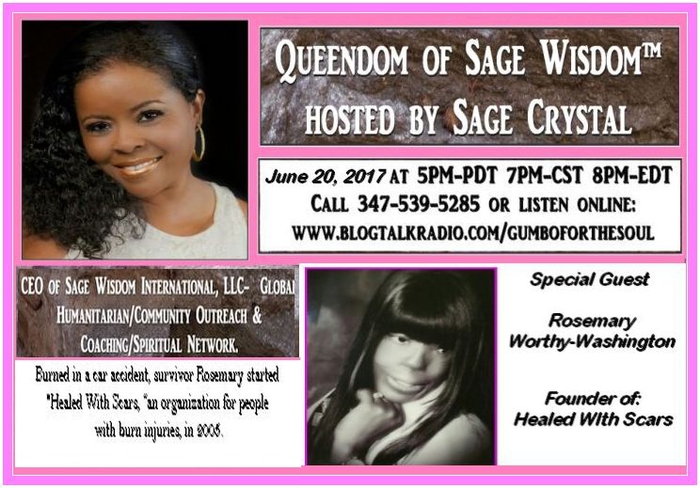 Join Queendom of Sage Wisdom� hosted by Sage Crystal