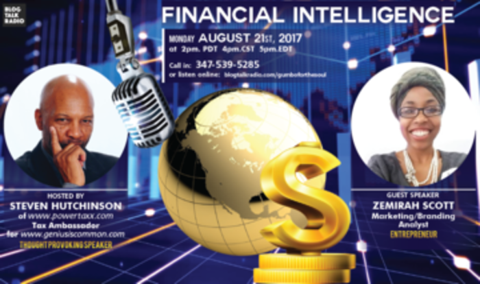 Financial Intelligence hosted by Steven Hutchinson with guest Zemirah Scott.