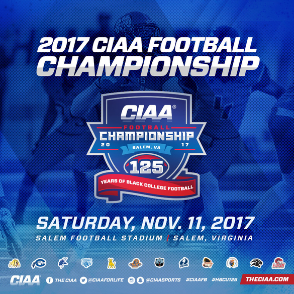 Tickets On-Sale Now For The 2017 CIAA Football Championship