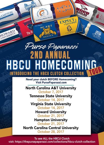 Purse Paparazzi is going on their 2nd Annual HBCU Tour with Customized Clutches for Proud Greeks and Alumni!