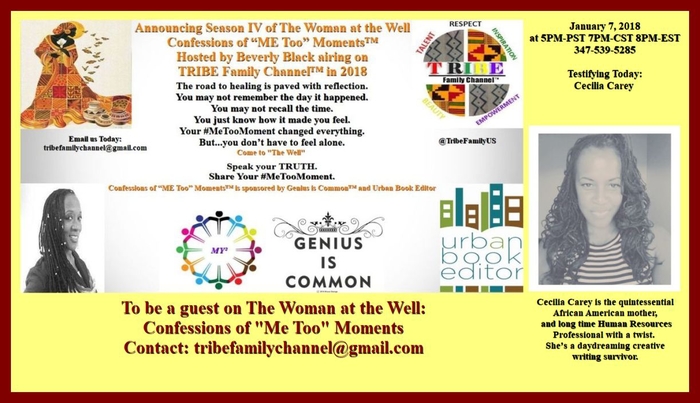 Confessions of "Me Too" Moments hosted by Beverly Black on  The Woman at the Well - Season IV