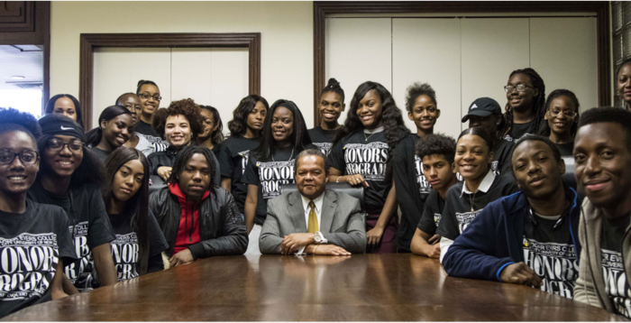 Dr. Crew, meet the Honors Program Students!