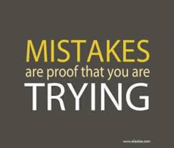 Mistakes