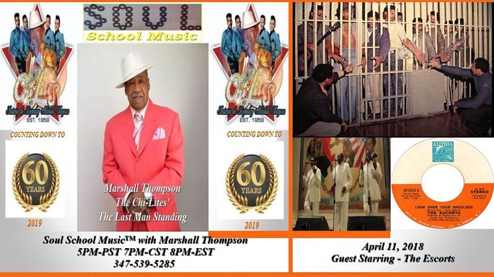 Soul School Music� with Marshall Thompson with The Escorts� Reginald Haynes.