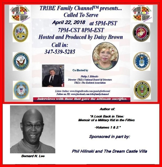 Called To Serve Co-Hosted by Daisy Brown and Phil Hilinski with guest Bernard N. Lee, Jr.