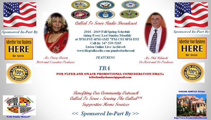 Promotional Ad Space Available on Called to Serve  (PLEASE SHARE)