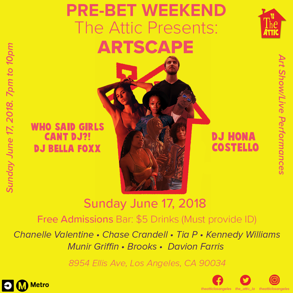 The Attic LA Presents Artscape: The Culture
