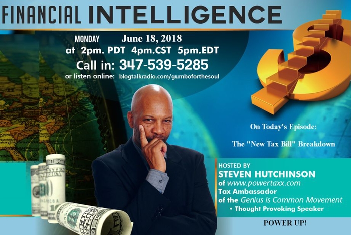 Financial Intelligence hosted by Steven Hutchinson  This Episode: "The New Tax Bill Breakdown"