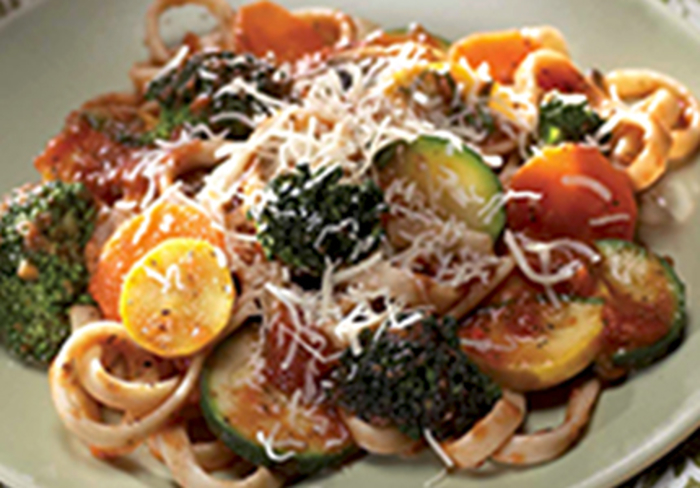 Recipe for Any Day of the Week: Vegetable Fettuccine Primavera