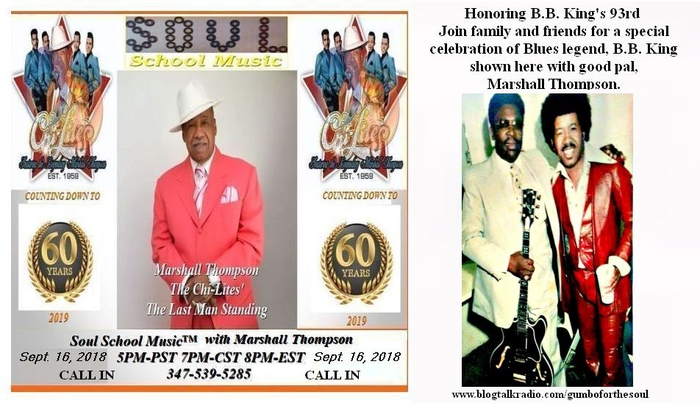 Soul School Music� Honors B.B. King
