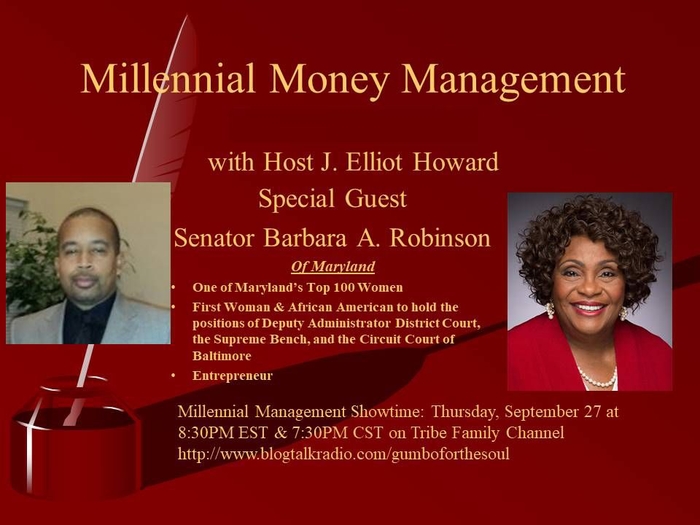 Millennial Money Management-Season II hosted by J. Elliot Howard