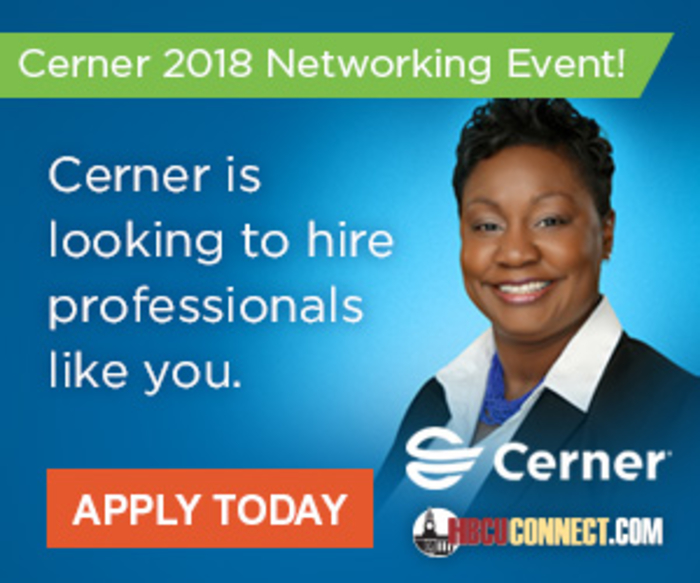 HBCUCONNECT.COM Partners with Cerner to Host Hiring Event for Diverse Tech and Healthcare Professionals in the Washingto