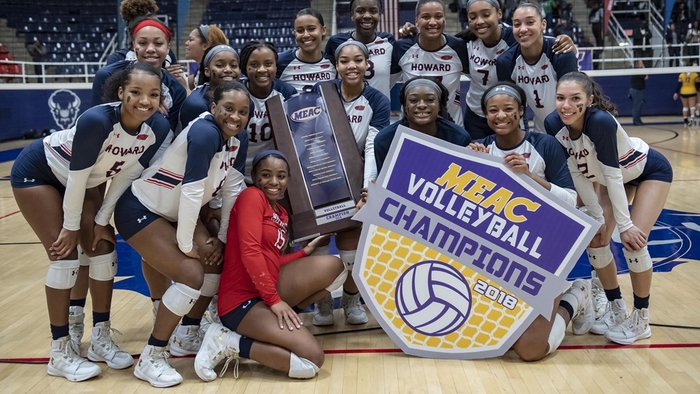 FOUR-PEAT: Howard Wins 2018 MEAC Volleyball Championship