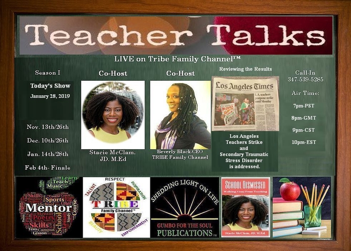 Teacher Talks LIVE via TRIBE Family Channel� 