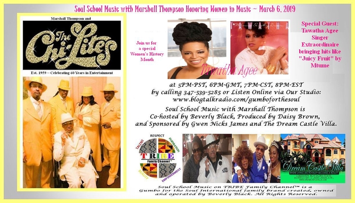 Soul School Music with Marshall Thompson -The Last Man Standing of The Chi-Lites