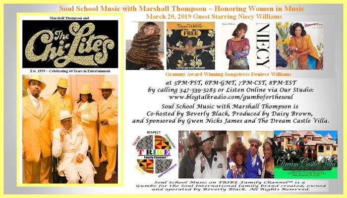 Soul School Music with Marshall Thompson -The Last Man Standing of The Chi-Lites, 