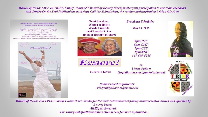 Women of Honor LIVE on TRIBE Family Channel� hosted by Beverly Black