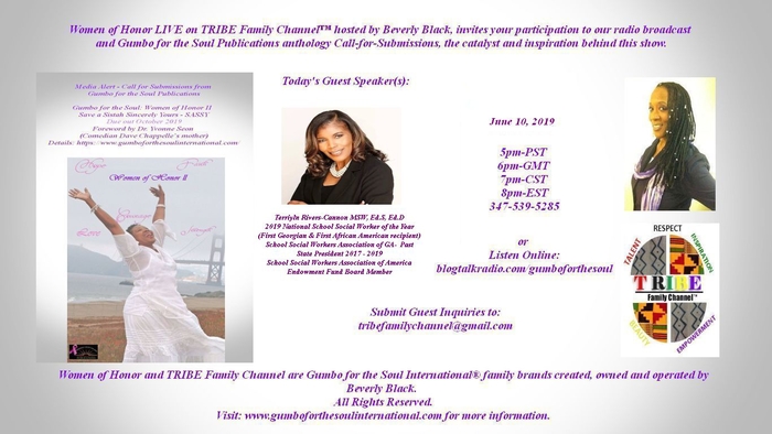 Women of Honor LIVE on TRIBE Family Channel� hosted by Beverly Black 