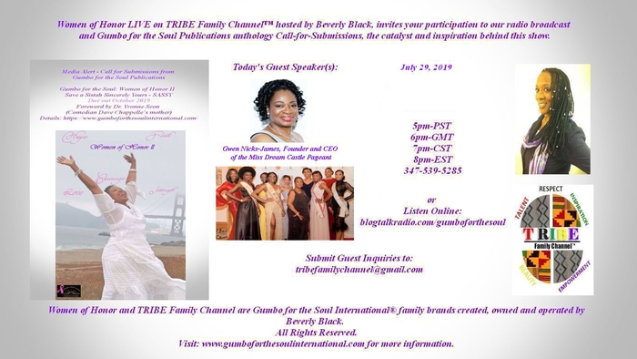 Women of Honor LIVE on TRIBE Family Channel� hosted by Beverly Black