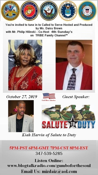 Called To Serve Co-Hosted by Daisy Brown and Phil Hilinski  