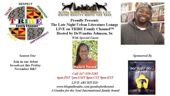 Welcome to the debut of The Late Night Urban Literature Lounge Hosted by DeWandus Johnson, Sr.