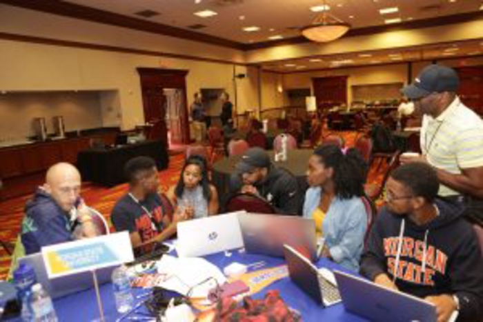 Morgan Students Compete in Black Enterprise�s National �BE SMART Hackathon� Competition 